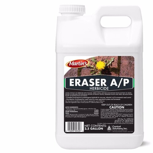 Herbicide Eraser A/P Vegetation Concentrate 2.5 gal Clear