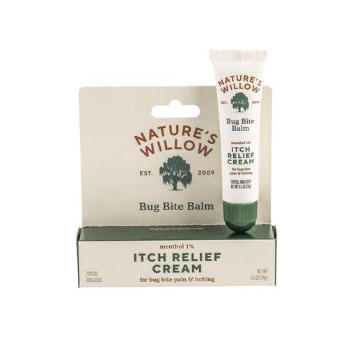 NATURE'S WILLOW NWBBB05 Bug Bite Balm Itch Relief 0.5 oz