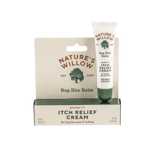 NATURE'S WILLOW NWBBB05-XCP12 Bug Bite Balm, 0.5 fl-oz, Cream - pack of 12