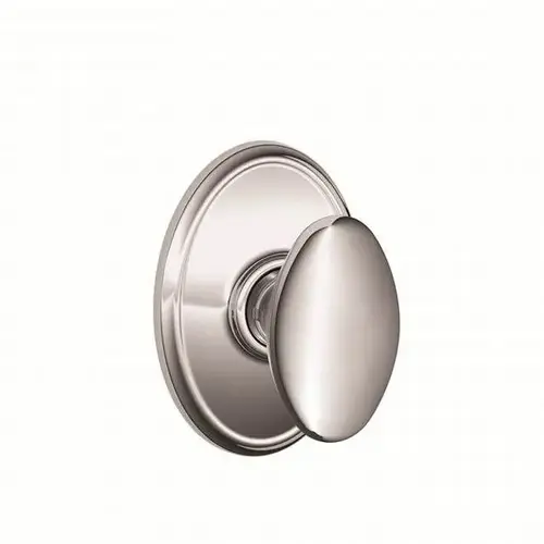 Siena Knob with Wakefield Rose Dummy Interior Trim Bright Chrome Finish