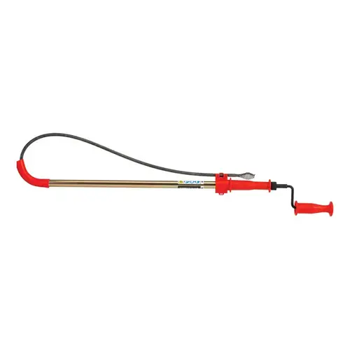 RIDGID 56658 K-6P Toilet Auger, 500 RPM, 1 in to 4 in Pipe Diameter