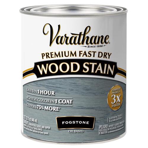 Fast Dry Wood Stain Fogstone Oil-Based Urethane Modified Alkyd 1 qt Fogstone