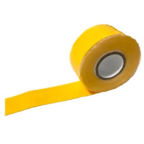 DFP SAFETY CORPORATION DXDP810100 Tool Tape Silicone 12 ft. L Black/Yellow Black/Yellow