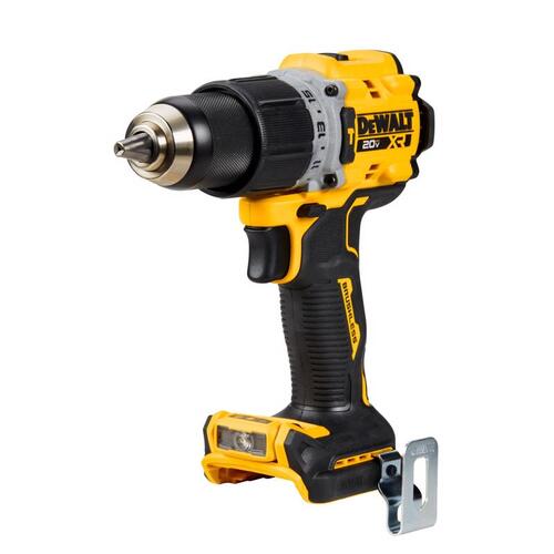 DEWALT DCD805B XR Series Hammer Drill Driver, Tool Only, 20 V, 1/2 in Chuck, Keyless, Ratcheting Chuck