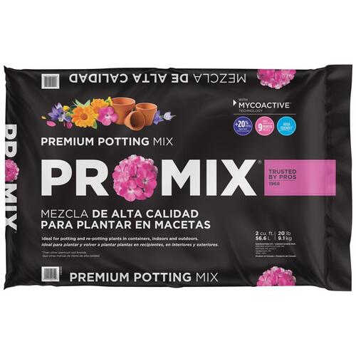 PRO-MIX 1020010RG Potting Mix Bag, 2 cu-ft Coverage Area Bag