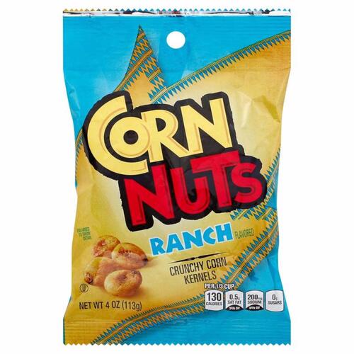 Corn Nut, Ranch Crunchy Flavor, 4 oz Bag - pack of 12