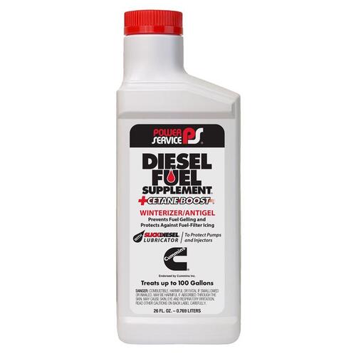 Fuel Anti-Gel Diesel Fuel Supplement +Cetane Boost Diesel 26 oz