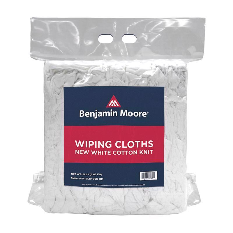 Benjamin Moore 6414BL1005DBM Wiping Cloth Cotton Knit 8 lb White