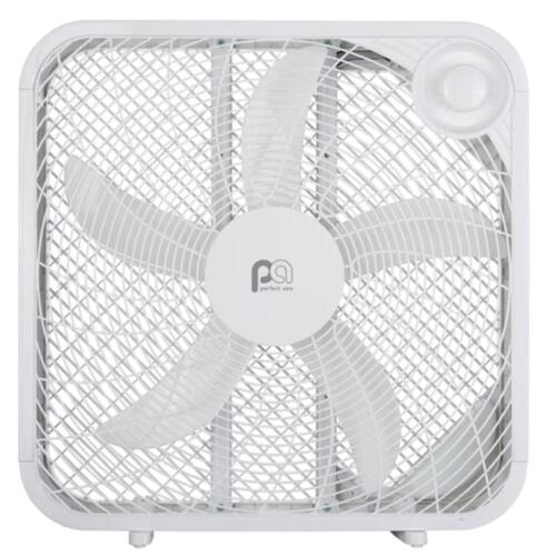 Perfect Aire 1PAFBX20 Box Fan 20" H 3 speed White