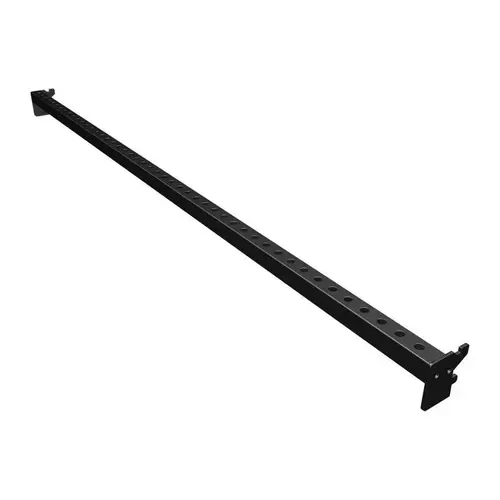 Display 2.375" H X 2.25" W X 48" L Black Cross Bar Metal Black