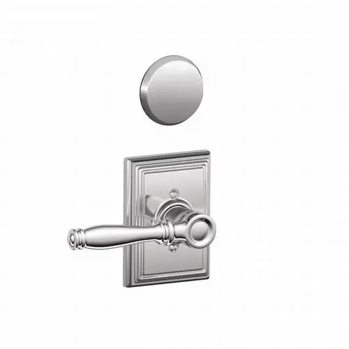 Birmingham Lever with Addison Rose Dummy Interior Trim Bright Chrome Finish