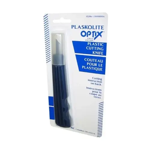OPTIX 1999999A Cutting Tool, Straight Edged Blade, Acrylic/Plastic Yellow