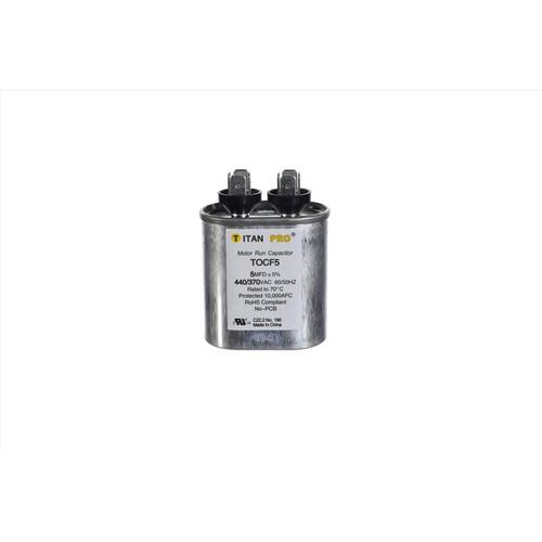 Packard TOCF5 Oval Run Capacitor 5 MFD 440 V