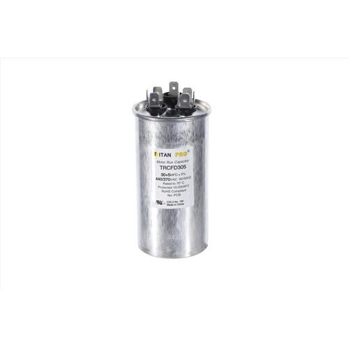 Packard TRCFD305 Round Run Capacitor 30+5 MFD 440 V