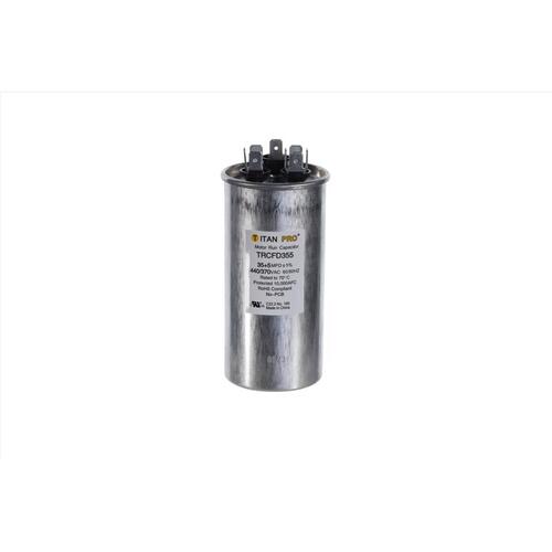 Packard TRCFD355 Round Run Capacitor 35+5 MFD 440 V