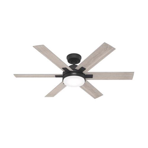 Hunter 51879 Ceiling Fan Georgetown 52" Matte Black LED Indoor Matte