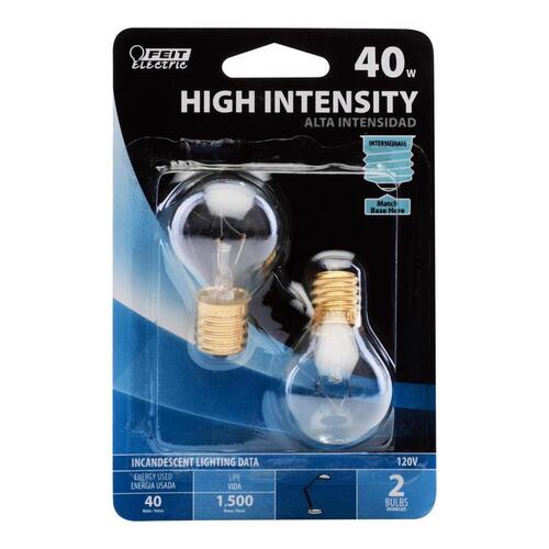 Incandescent Bulb 40 W S11 Globe E17 (Intermediate) Soft White Clear