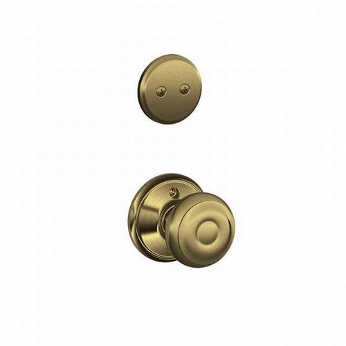 F94 Georgian Knob Inside Trim for Dummy Handleset Satin Brass Blackened