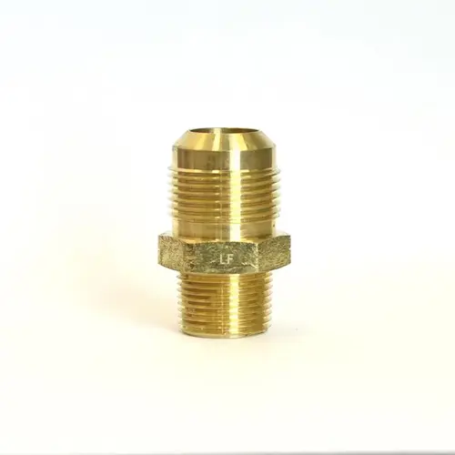 Adapter 7/8" Flare X 3/4" D MPT Brass