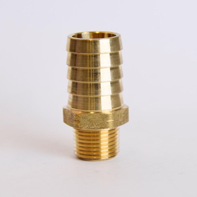 ATC 6JC126310701134 Hose Barb 3/4" Barb X 3/8" D MPT Brass