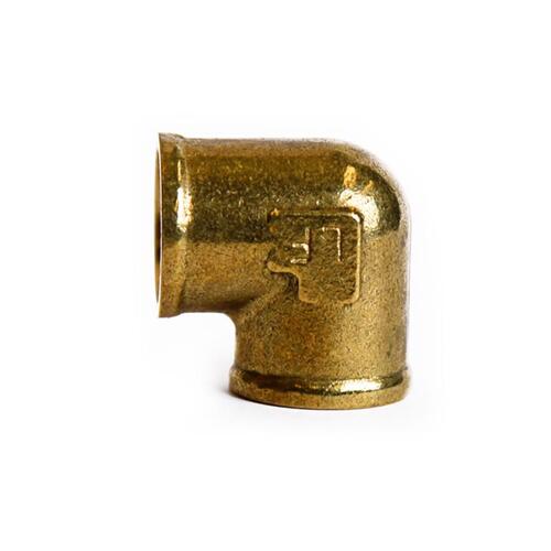 ATC 6JC120910711012 90 Degree Elbow 1/4" FPT X 1/8" D FPT Brass