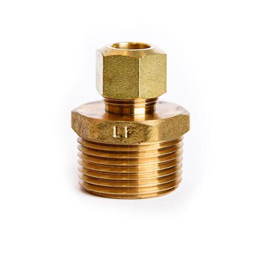 ATC 6JC120110701023 Connector 3/8" Compression X 3/4" D MPT Brass