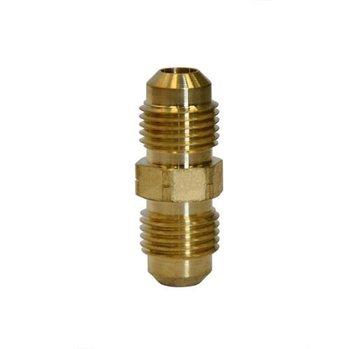 ATC 6JC120110701088 Union 5/16" Flare X 5/16" D Flare Yellow Brass