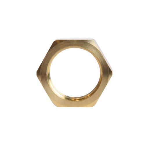 Pipe Lock Nut 3/4" Yellow Brass Yellow