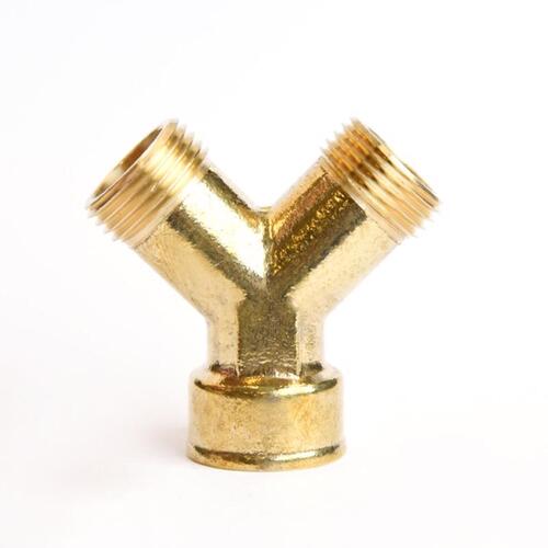 Adapter Brass 3/4" D X 3/4" D Yellow - pack of 5