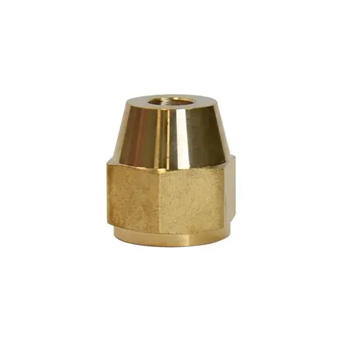 Forged Flare Nut 5/8" Flare X 3/8" D CTS Brass