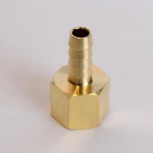 Adapter Brass 3/8" D X 5/16" D Yellow