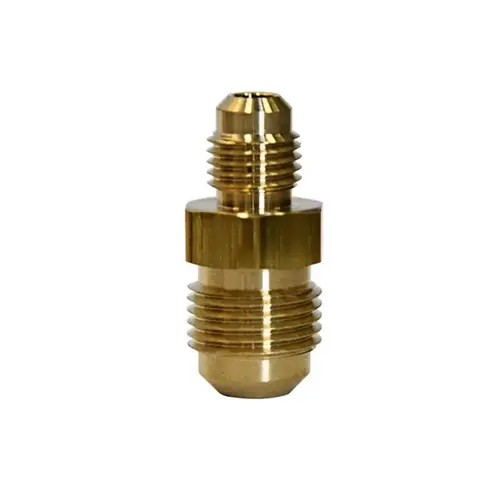 Reducing Union 3/8" Flare X 1/4" D Flare Yellow Brass - pack of 5