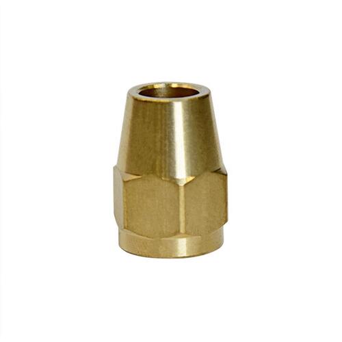 Nut 5/16" Flare Yellow Brass