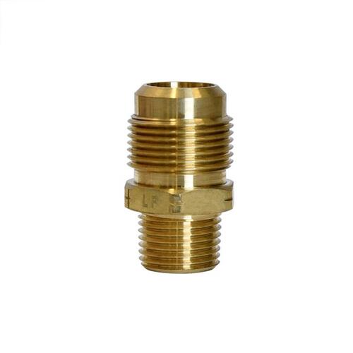 Adapter 3/4" Flare X 1/2" D MPT Brass