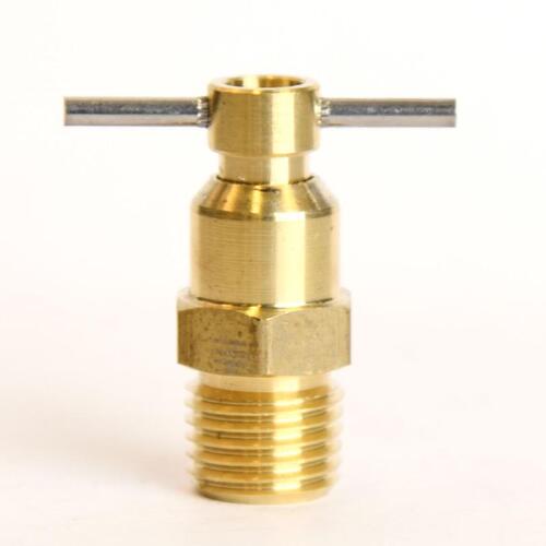 ATC 6JC052102421015 Needle Drain Cock 1/4" Brass