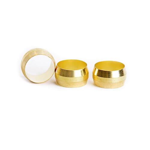 Sleeve 1/2" Compression X 1/2" D Compression Brass - pack of 5