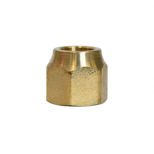 Forged Flare Nut 5/8" Flare Yellow Brass