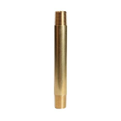 Nipple 1/4" MPT in. X 1/4" D MPT in. Red Brass 4" L - pack of 5