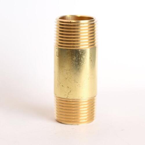 Nipple 3/4" MPT X 3/4" D MPT Red Brass 2-1/2" L - pack of 5