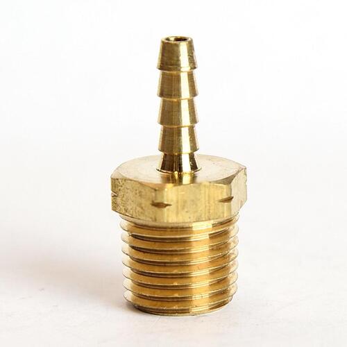 Adapter Brass 1/8" D X 1/4" D Gold