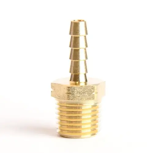 Adapter Brass 3/16" D X 1/4" D Gold