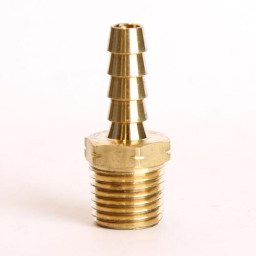 Adapter Brass 1/4" D X 1/4" D Gold - pack of 5