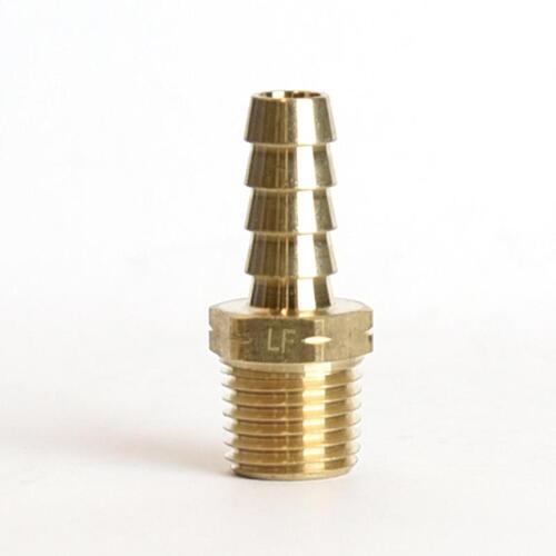 Adapter Brass 5/16" D X 1/4" D Gold