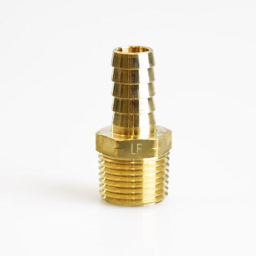 Adapter Brass 1/2" D X 1/2" D Yellow