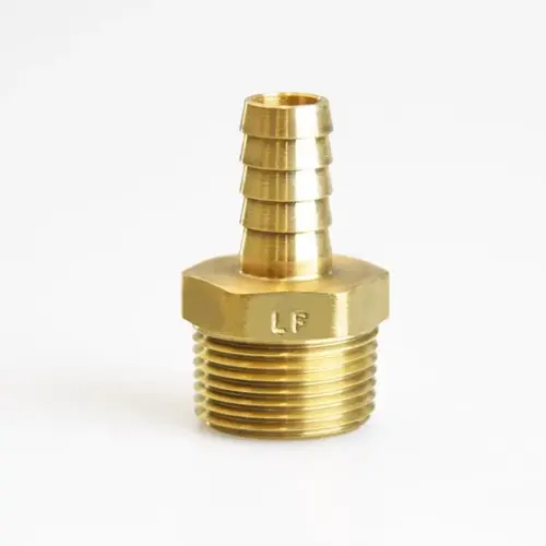 Adapter Brass 1/2" D X 3/4" D Yellow