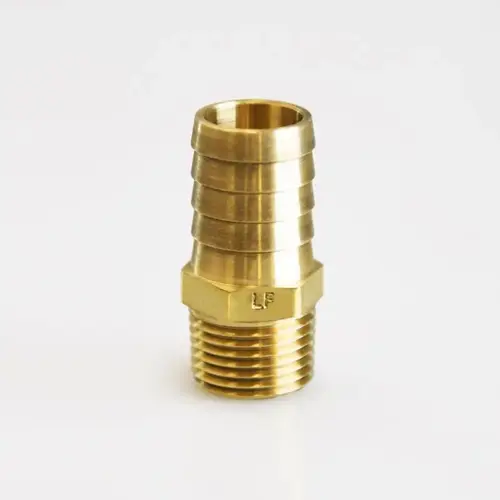 Adapter Brass 3/4" D X 1/2" D Yellow - pack of 5