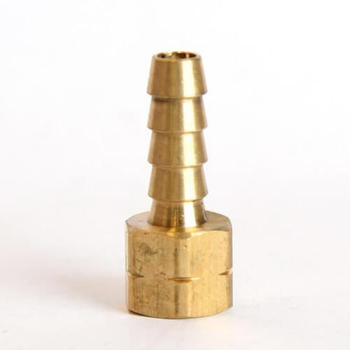 Adapter Brass 1/4" D X 1/8" D Gold