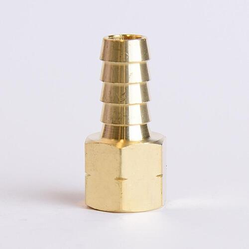 Adapter Brass 3/8" D X 1/4" D Gold - pack of 5