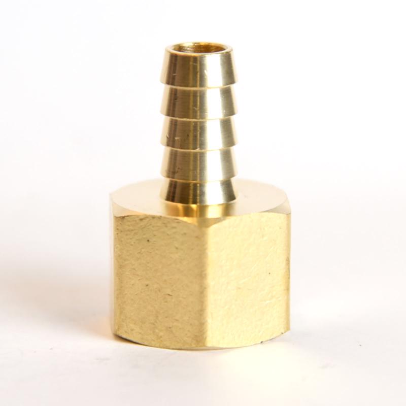 ATC 6JC126310701045 Adapter Brass 3/8" D X 1/2" D Yellow