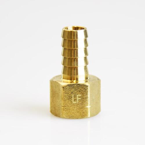 Adapter Brass 1/2" D X 1/2" D Yellow